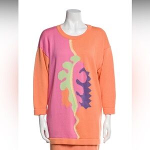 Louis Feraud Orange Knitwear